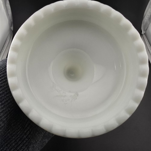 Vintage Milk Glass Hobnail Candlestick Candle Holder Set 4.5 inch - Picture 7 of 7