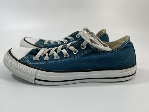 Converse All Star Chuck Taylor Unisex Turnschuhe Low Top blau Herren 7 Damen 9 - Bild 5 von 10