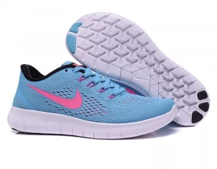 WOMENS NIKE FREE RUN 831509 401 GAMMA blueE BLK-PINK BLAST-PHT blueE US SIZE 12 WOMENS NIKE FREE RUN 831509 401 GAMMA blueE BLK-PINK BLAST-PHT blueE US SIZE 12