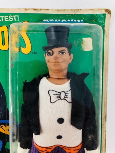 Rara Modellino Mego Palitoy Bradgate Penguin 8" 1976 originale non perforata SOC - Foto 5 di 13