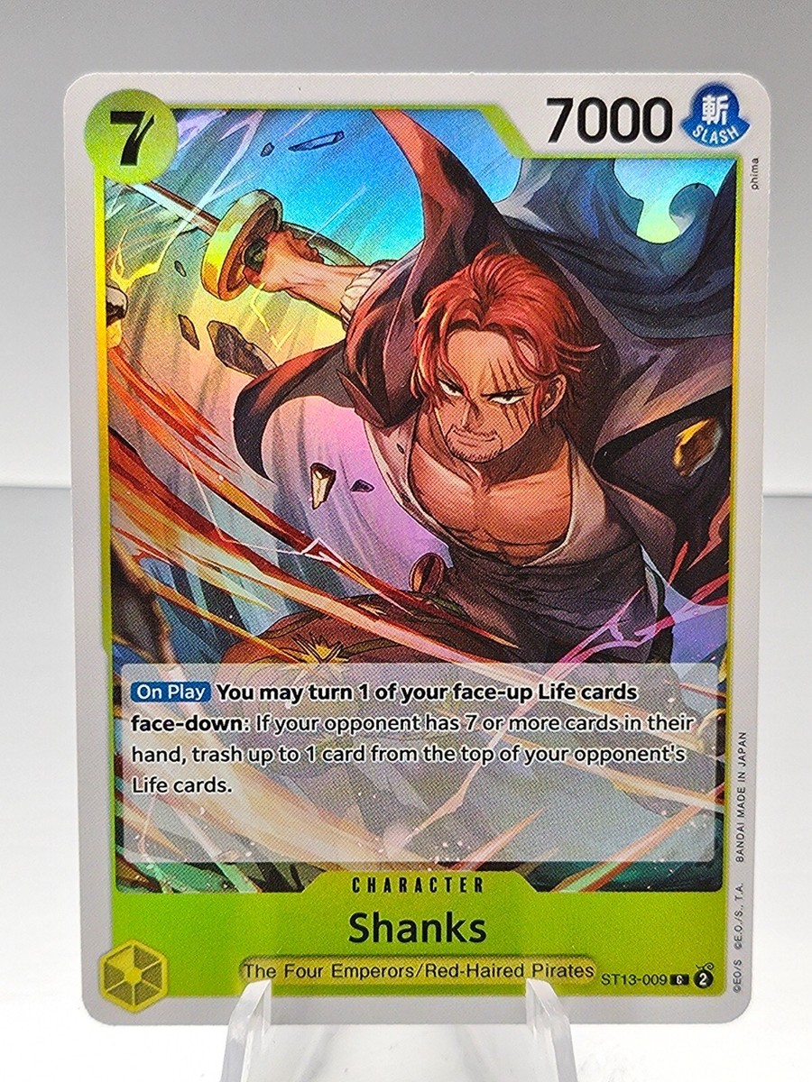 ST13-009 Shanks The Three Brothers Ultra Deck - One Piece Card