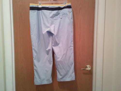 Nike Capri Polyester Jogger Pants Womens L (12-14) - Picture 2 of 3