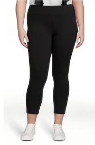 Terra and Sky Black Soot Soft Leggings 1X (16W-18W) NWT