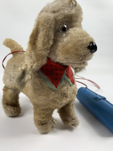 Bosco Brite-Eyes Walking Dog Vintage Toy Made in Japan GW Toys 4613 - Picture 8 of 12