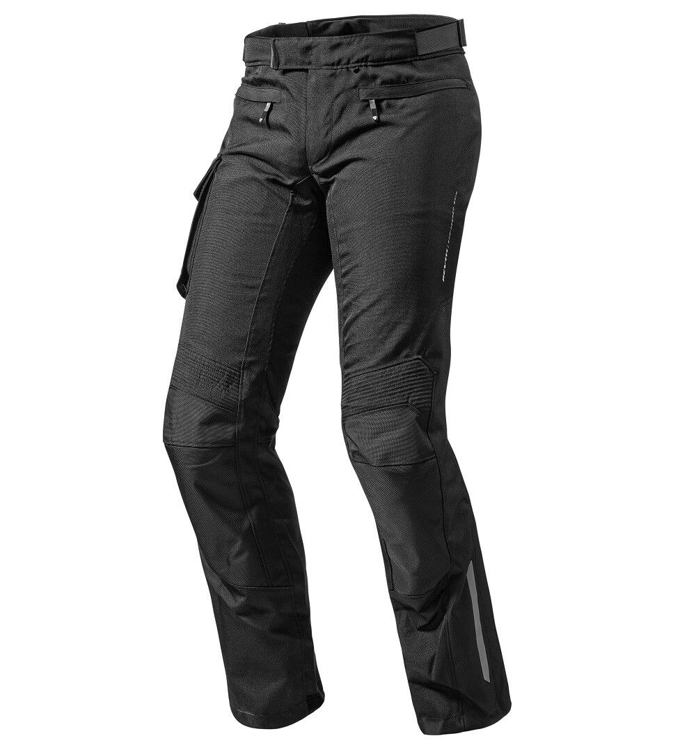 PANTALONI MOTO REV'IT REVIT ENTERPRISE 2 SHORT H2O NERO IMPERMEABILI TG 4XL XZL