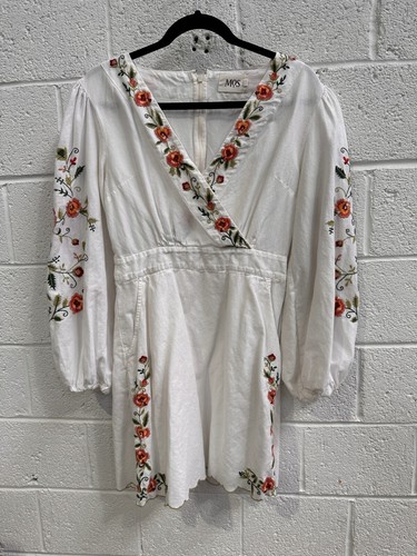 MINISTRY OF STYLE Gardenia Mini Dress Pre owned summer Size 10 AU RRP 329 - Bild 4 von 8