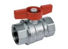 Giacomini R851X025 Kugelhahn mit Fl&uuml;gelgriff vollem Durchgang und 2xInnengewinde