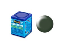 Greenhills Revell Aqua Colour Acrylic Paint Dark Green Silk Matt 18ML 36363 - NE