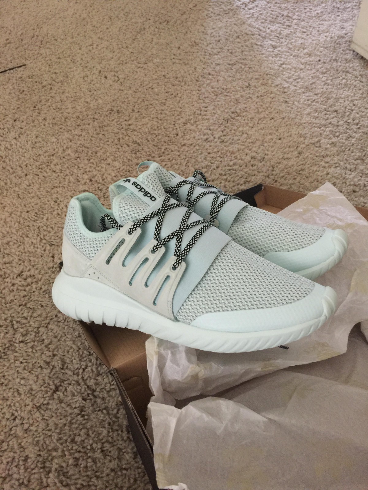 Free shipping Adidas Tubular Radial Shoes Men's S76717 USA:8 ICEMIN/CBLACK Cheap and beautiful fashion Free shipping Adidas Tubular Radial Shoes Men's S76717 USA:8 ICEMIN/CBLACK Cheap and beautiful fashion