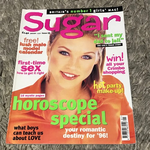 Sugar Magazine 1996 - Retro Vintage 2000s 90s bliss pop teens womens