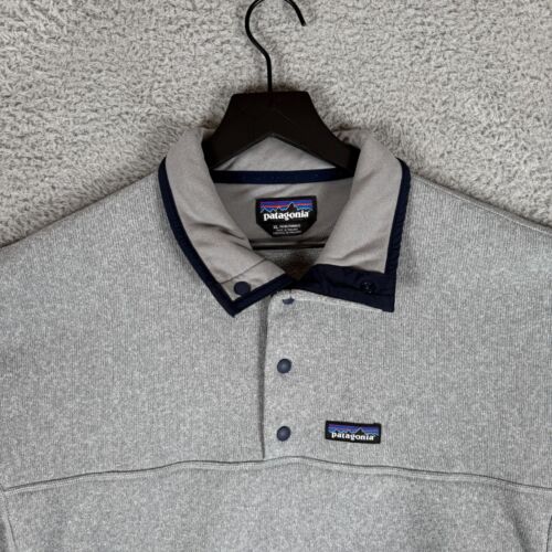 Patagonia Men's Lightweight Better Sweater Marsupial Pullover Gray Size XL - Picture 2 of 7