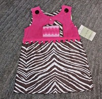 Le Za Me Baby Girls Reversable Dress - Size 18 Months - Le Za Me Baby Girls Reversable Dress - Size 18 Months -