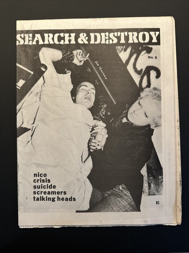 search and destroy magazine No. 5 1978 : Sid Vicious