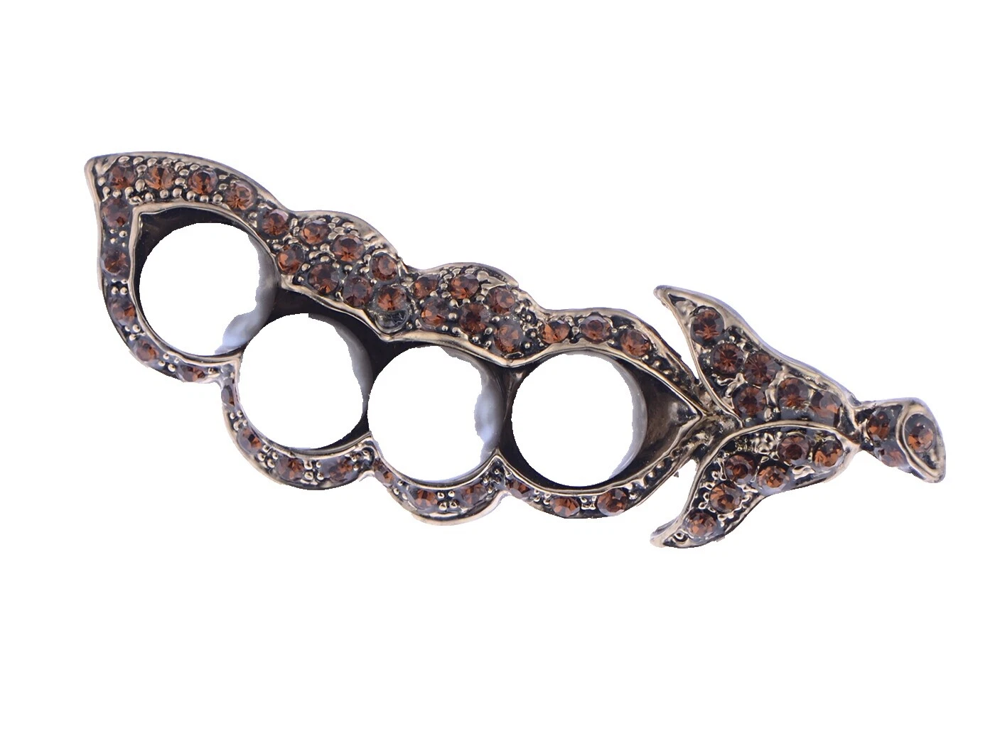 Pearl Rhinestone Bronze Fashion Jewelry