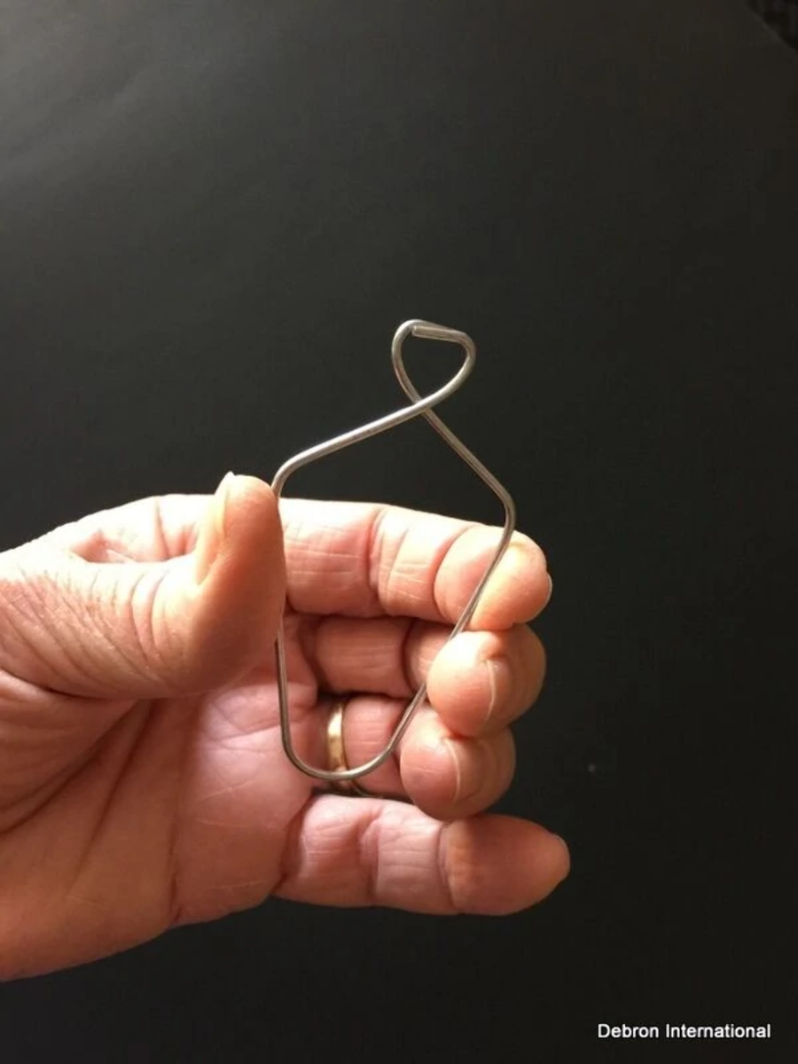 10 Pack 3 Wire Clip Hanger Hooks - For Drop Ceiling & Suspended Track Grids