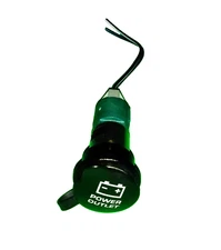 OEM Dodge Jeep Chrysler Mopar Power Outlet Cigarette Lighter "Battery Logo Cap"