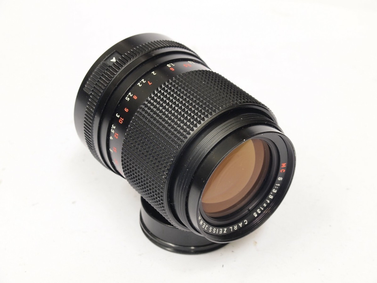 Carl Zeiss Jena Sonnar 135mm F3.5 M42 Screw Mount Lens. Stock No