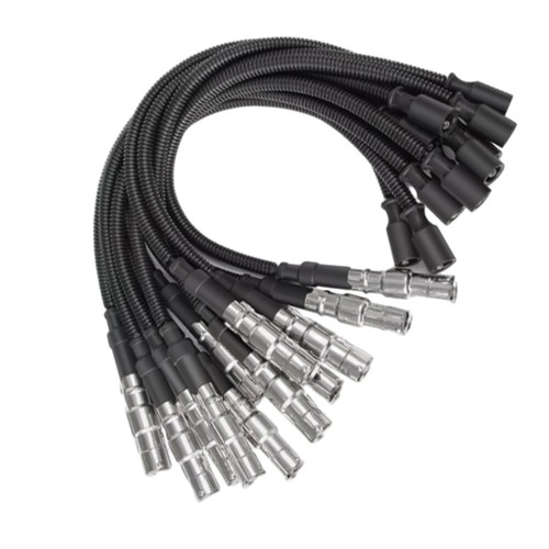 1121500118 Kit filo accensione candela nero per Mercedes-Benz C240 2001-2005 - Foto 4 di 6