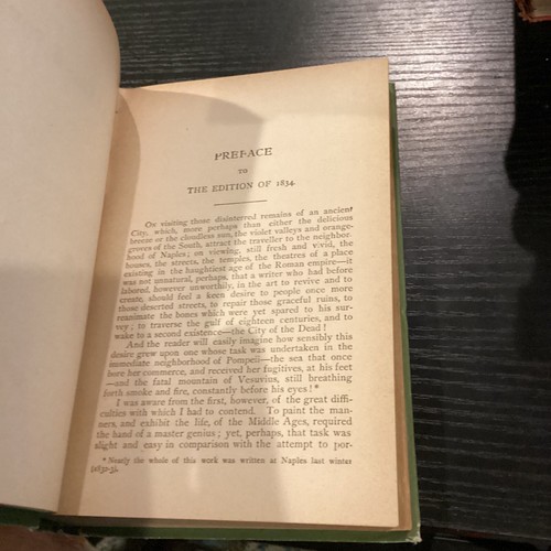 LAST DAYS OF POMPEII - ALTA EDITION Illustrated (1834) Extremely Rare - Foto 13 di 15