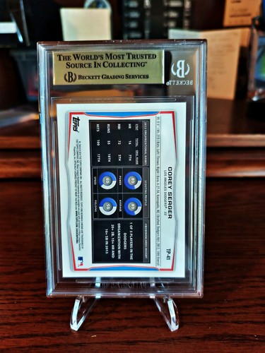 Corey Seager 2014 Bowman draft Top Prospects (clasificación BGS 9,5 gema como nueva) Dodgers - Imagen 2 de 2