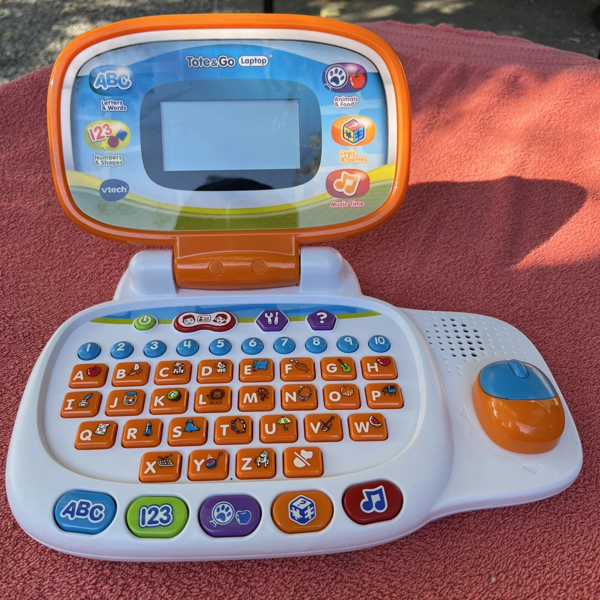 VTech Tote and Go Laptop, Orange