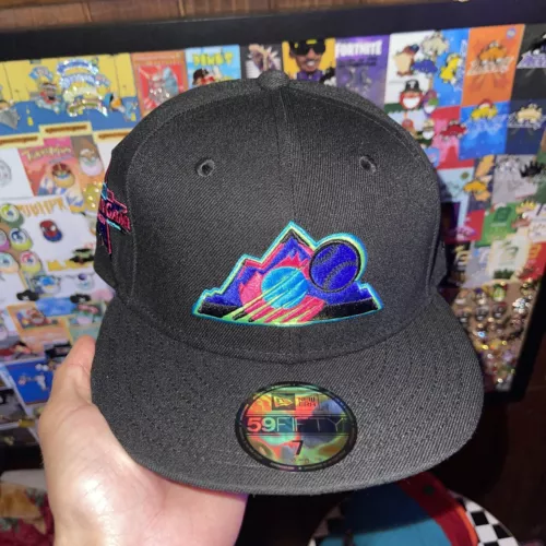 Hat Club NEW ERA 59FIFTY CYBERPUNKS COLORADO ROCKIES 2021 ALL STAR GAME Size 7