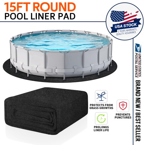 Pool Liner Pad for Above Ground Swimming Pool 20ft Round Under Pool Mat Durable