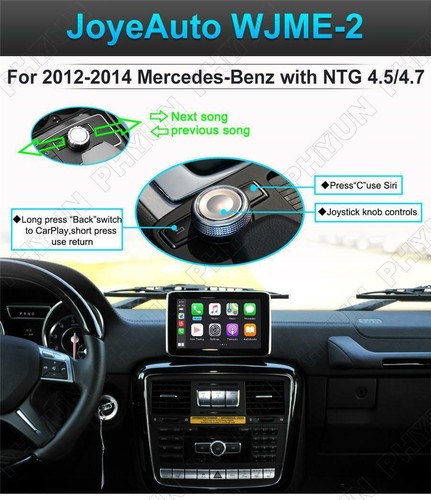 Wireless Carplay & Android Auto Module For 2012-2014 Mercedes Benz w/NTG 4.5/4.7 - Foto 3 di 12