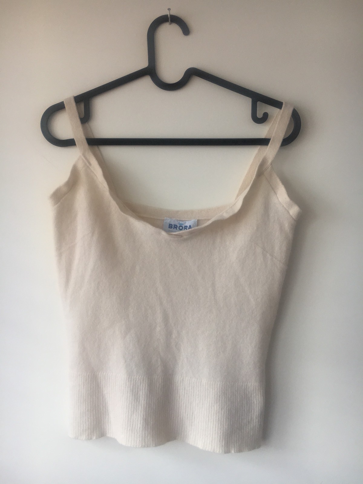 Brora Cashmere Canotta Taglia 12 14 Brora Cashmere Canotta Taglia 12 14