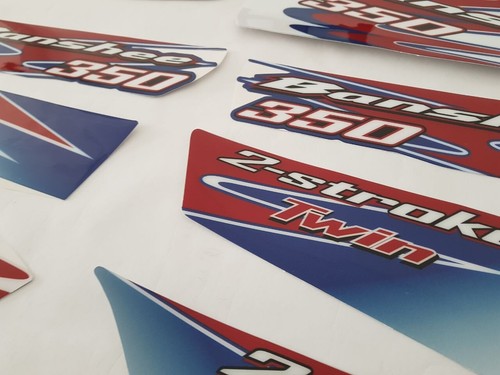 🏁 Yamaha Banshee 350 2010-12 Full Gaphics decals thick glossy laminate - Picture 8 of 9