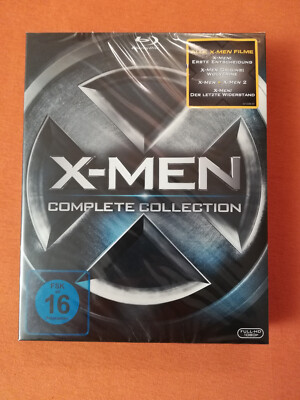 X-MEN: COMPLETE COLLECTION (5 Filme) [Blu-ray] NEU/OVP