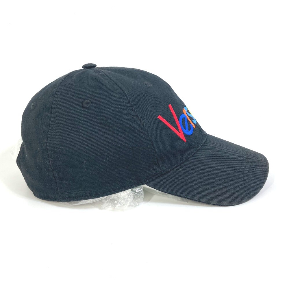 VERSACE Rainbow Logo embroidery Baseball hat cap cotton