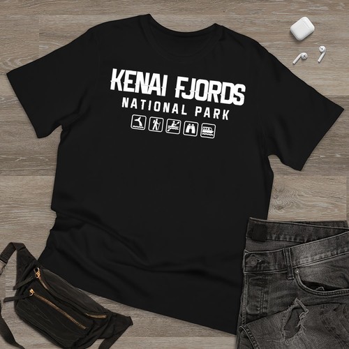 Kenai Fjords National Park Outdoor Vintage T Shirt Men Women Fashion NEW 2023 - Picture 2 of 9