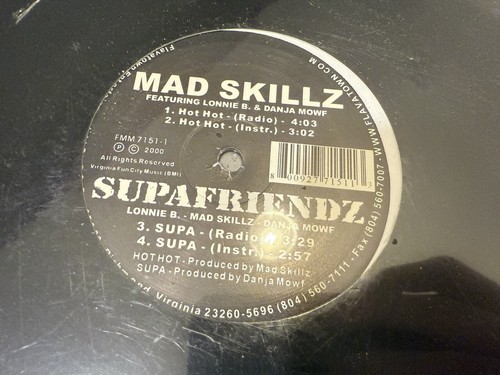 Jo Doja Mad Skillz Supafriendz - Thro Dem Bows Hot Hot Supa 12" Vinyl SEALED - Foto 4 di 4