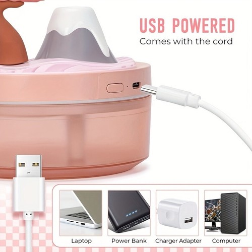 Fresh Air, Soothing Light & Aromatherapy in One | USB Mini Landscape Humidifier - Picture 8 of 15