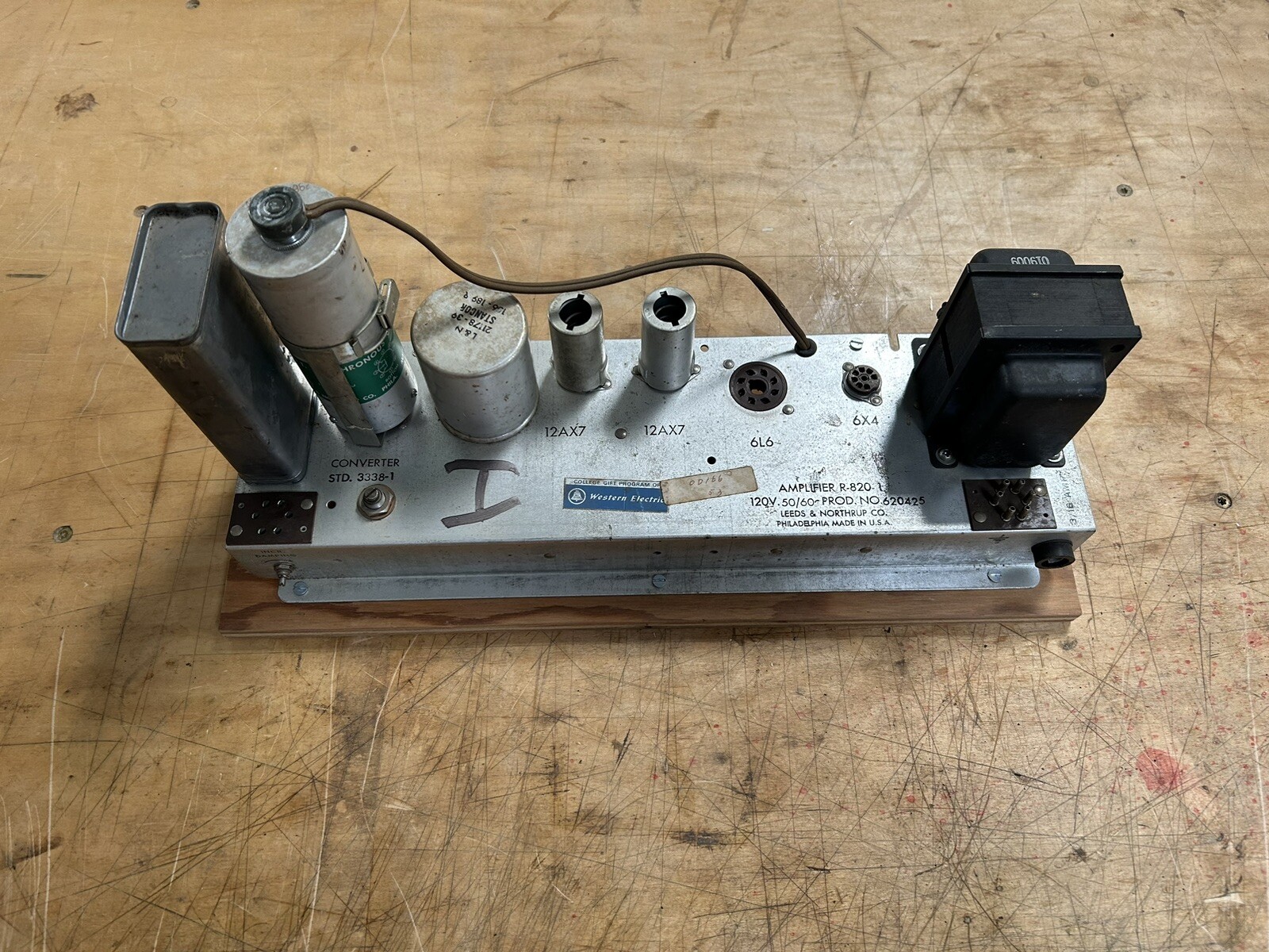 WESTERN ELECTRIC AMPLIFIER WESTERN ELECTRIC AMPLIFIER