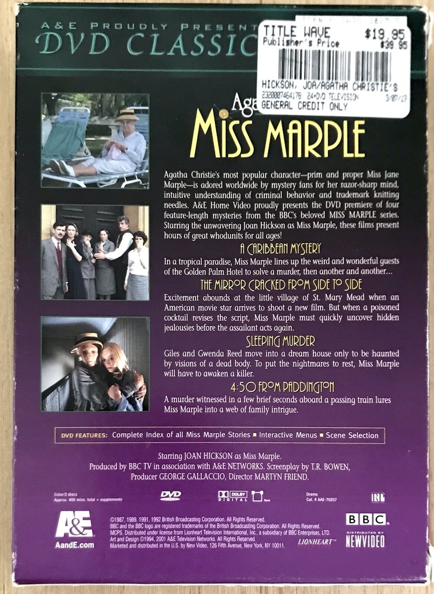Marple Season Miss Marple Britbox Jane Marple Series Hulu Miss