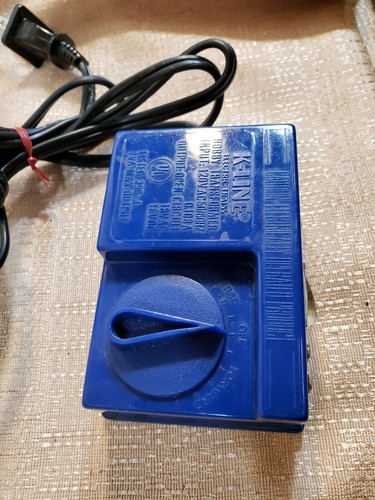 Good Used Blue K-LINE /Life Like Electric Trains HOBBY TRANSFORMER 390-J 120 VAC - Picture 8 of 8