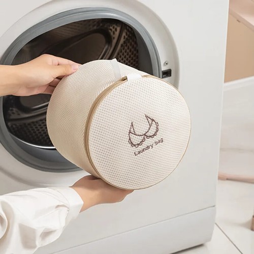 Laundry Bag Polyester Fine Mesh Embroidery Print Pouch Household Clothes Washing - Bild 16 von 32