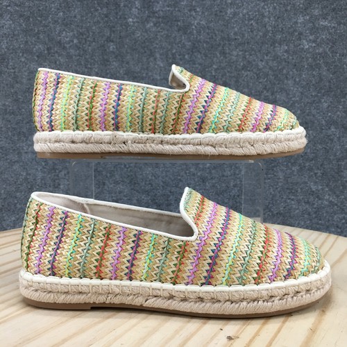 Universal Thread Shoes Womens 7 Skipper Espadrille Multicolor Round Toe Slip On - Picture 1 of 17