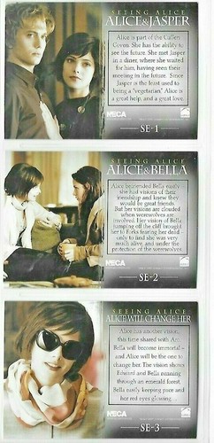 TWILIGHT NEW MOON SEEING ALICE CARD SE3 BY NECA CHOOSE - Picture 7 of 13