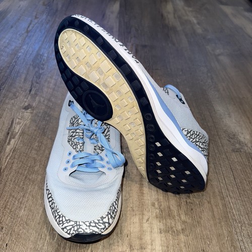 Jordan Brand Zoom Tenacity 88 Trainer UNC North Carolina Promo Size 13 Grey 2018 - Picture 6 of 8