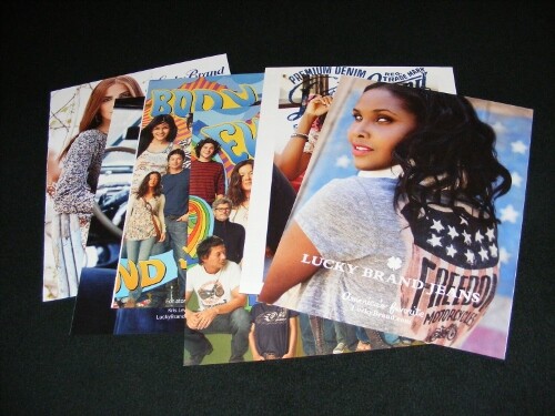 LUCKY BRAND magazine clippings print ads for Clothing - Picture 1 of 4