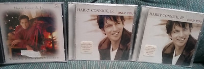 LOT OF 3 Only You by Connick Jr, Harry (CD, 2004) WHEN MY HEART FINDS CHRISTMAS