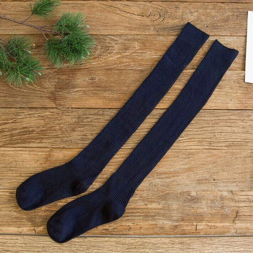 Women Ladies Knit Thigh-High Over the Knee Socks Winter Long Stockings Warm Xmas - Picture 53 of 126