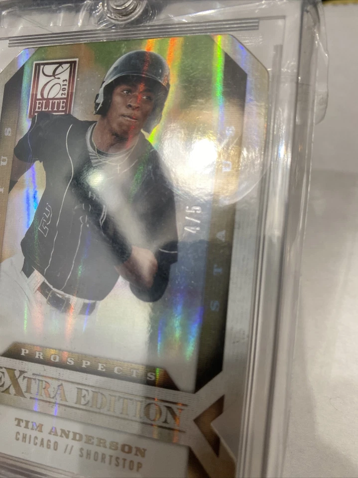Panini Elite 2013 edición extra estado dorado troquelado 4/5 Tim Anderson #112 Foto 3 de 3