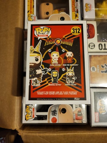 Funko Pop! Movies: Flash Gordon Complete Pop Set #309 - #312 Vinyl + Protectors - Picture 15 of 24