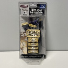 BELKIN IEEE 1284 Printer Cable Bi-Directional DB25 Centronics 36 Male 6ft