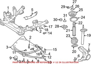 Suspension Ball Joint Front Lower Mevotech MS10547 fits 07-10 BMW X3 Suspension Ball Joint Front Lower Mevotech MS10547 fits 07-10 BMW X3