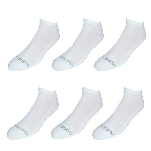 "Fruit of the Loom® robuste gepolsterte No-Show-Socken für Herren 6 Paar ""GROSS & HOCH" - Bild 10 von 10